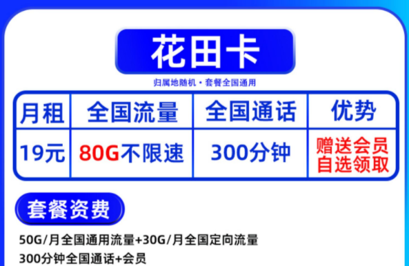 低价优惠的流量卡套餐介绍 低至19元全国不限速流量优惠力度大全国通用上网卡