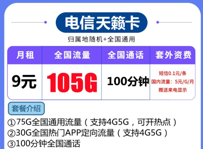 电信流量卡优惠套餐介绍 什么样的电信流量卡套餐最优惠？