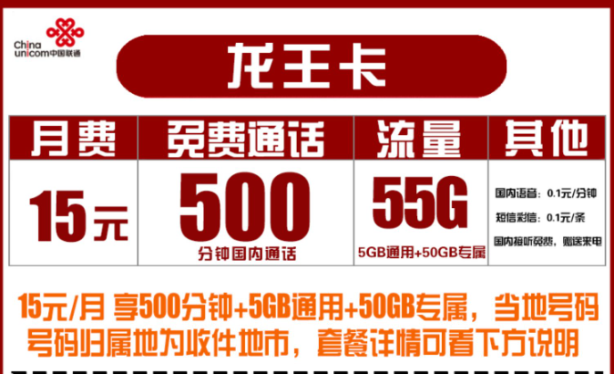 学生、老人适合什么样的流量卡？联通龙王卡+联通亲子卡|低月租多语音